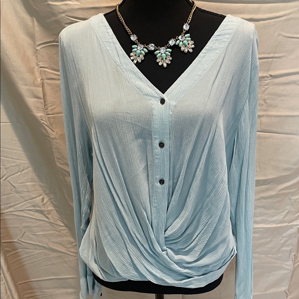 Light Blue Women's Top